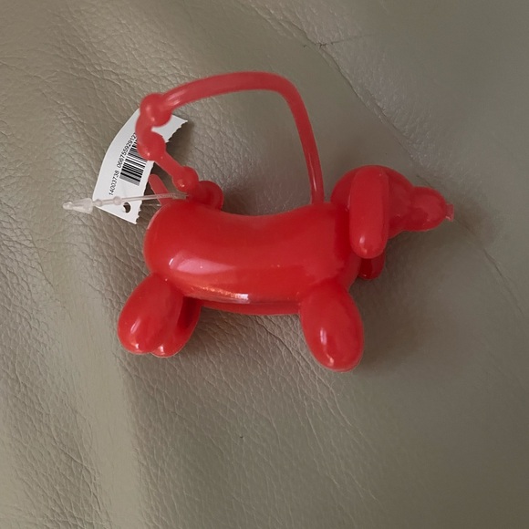 NWT** Bath And Body Works Red Balloon Weiner Dog PocketBac Holder - Picture 3 of 5